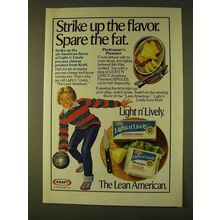 1979 Kraft Light n' Lively Cheese Product Ad