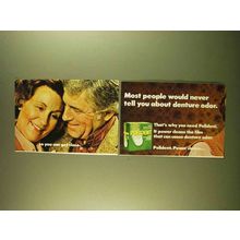 1979 Polident Denture Cleanser Ad - Most People
