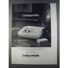 1980 Code-A-Phone 1450 Ad - Unforgettable
