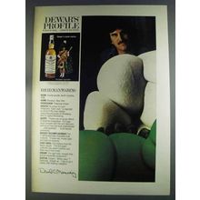1980 Dewar's White Label Scotch Ad - David Manwaring