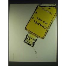 1985 Chanel for Men Cologne Ad - Chanel for Men Cologne