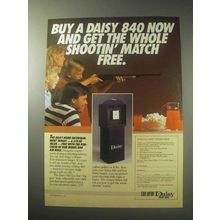 1985 Daisy Model 840 Air Rifle and Home Target Ad