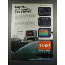 1985 Toro VT3 Video Central Irrigation Controller Ad