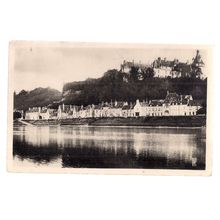 CHAUMONT SUR-LOIRE, FRANCE used vintage postcard 1947