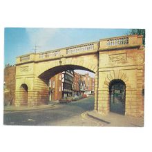BRIDGE GATE, CHESTER, CHESHIRE. unused vintage postcard . by J. Arthur Dixon =