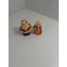 mr. & Mrs. Santa Clause salt and pepper shakers