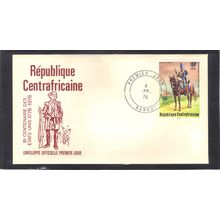 FDC Int'l Central African Rep Honoring USA Bicent (Cachet-U/A) CV01033