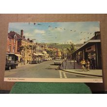 HIGH STREET, PRESTATYN, Flintshire used postcard by E T W Dennis 1983 pm =
