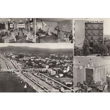 Hotel Residenz Riccione Italy Real Photo Postcard