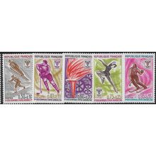 1968 Michel 1610/1614 - MNH (**)