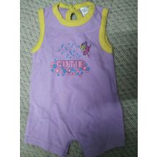 size 000 baby girl purple one piece