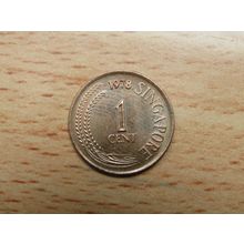 Singapore 1978 1 Cent Coin
