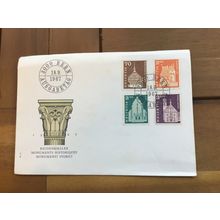 ICOLLECTZONE Switzerland 1967 Set on First Day Cover FDC (F300)
