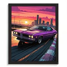 GTA V Wall Art Racing Poster Lambo Print Pop Art GTA VI Artwork Vice City Prints