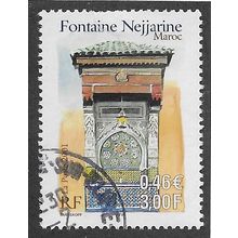 FRA 2001 3F 'FRENCH MOROCCO CULTURAL HERITAGE' FINE USED (EBID55-894)