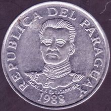 1988 Paraguay 50 Guaranies Coin