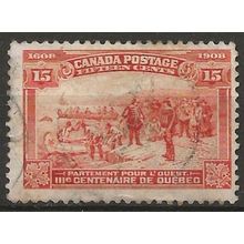 Canada 1908 SG194 15c Brown-Orange Good/Fine Used ..