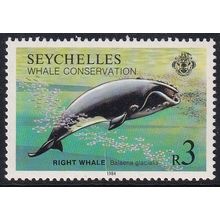 Seychelles 1984 SG 603 UMM - Fauna/Whales (D-883 (1))