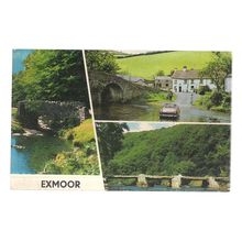 EXMOOR, DEVON.. multiview.. unused vintage postcard =