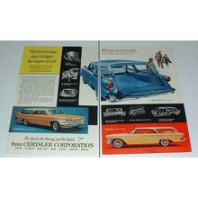 1960 Chrysler Dodge Dart, Dodge, Plymouth Wagon Ad