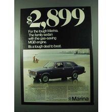 1975 Austin MG Marina Car Ad - $2,899 for tough Marina
