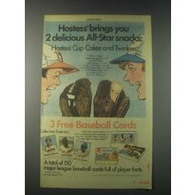 1977 Hostess Cup Cakes and Twinkies Ad - All-Star Snacks