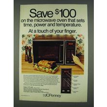 1978 JCPenney Microwave Oven #5890 Ad
