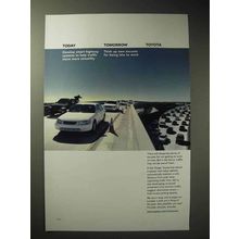 2001 Toyota Car Ad - Today, Tomorrow