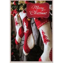 Merry Christmas - Christmas Greeting Card - 25935