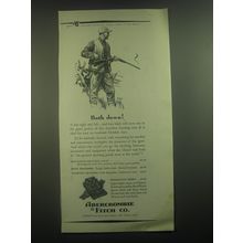 1945 Abercrombie & Fitch Advertisement - Sleeveless Hunting Coat, Boot Trousers