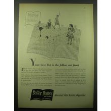 1948 Better Homes and Gardens Magazine Ad - Your best bet