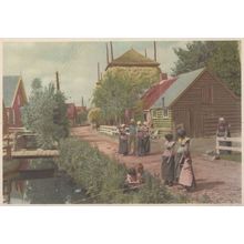 Spakenburg Eemland Local Dutch Fashion Costume Holland Postcard