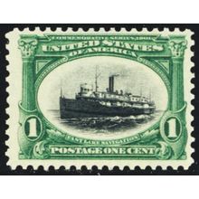 294, Mint VF NH 1¢ Ship - Post Office Fresh! - Stuart Katz