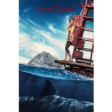 THE SHALLOWS (2016) 7 Poster Canvas Movie Film Print A0 A1 A2 A3 A4 A5 A6 Art Wa