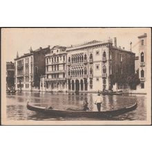 Panorama della Ca' d'Oro, Venezia, c.1920 - San Marco ATV Cartolina