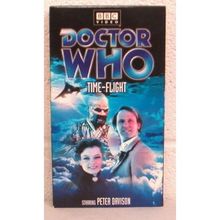 DOCTOR WHO ' VHS ' TIME - FLIGHT : Peter Davidson