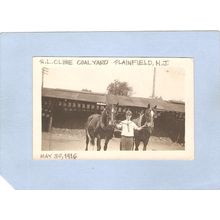 New Jersey Plainfield Snapshot R L Cline Coalyard Harry & Ben In The Coaly~2678