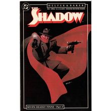 THE SHADOW ' Seven Deadly Finns ' issue # 2 (1987)