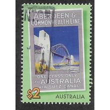 AUS 2004 $2.00 'BON VOYAGE OCEAN LINERS POSTER ART' FINE USED (EBID67-959)