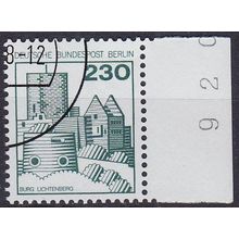 GERMANY BERLIN [1978] MiNr 0590 r ( O/used ) Burgen Schlösser