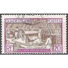 Guadeloupe 1928 Michel 102 O Cote (2004) 0.60 € Raffinerie de sucre Cachet rond