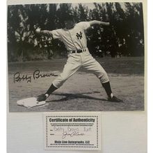 Bobby Brown Signed Autographed Glossy 8x10 Photo New York Yankees
