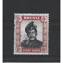 Brunei.SG105 8c Sultan Omar Ali Saifuddin.Fine Used.Aug25r