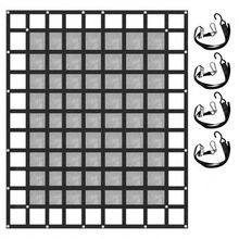 Cargo Net with Mesh, 8' x 6.7' Cargo Net for Pickup Truck Bed, Heavy Duty Ca...