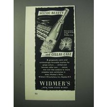 1953 Widmer's Rhine Wine Ad - Scenic Beauty