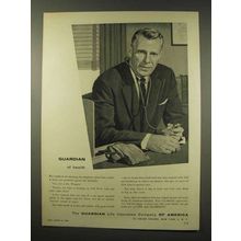 1956 Guardian Life Insurance Ad - Guardian of Health