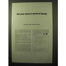 1964 Great Western Financial Corporation Ad - Money