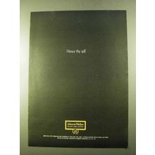 1970 Johnnie Walker Black Label Scotch Ad - Honor Self