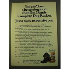 1970 Jim Dandy Complete Dog Ration Ad