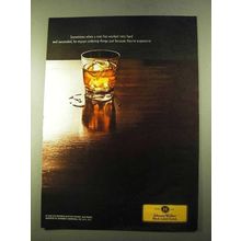 1970 Johnnie Walker Black Label Scotch Ad - Worked Hard